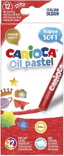 Carioca Oil Pastels 12 Colors 6 Packages