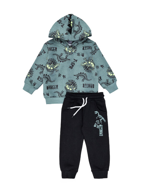 Sprint Kids Sweatpants Set Dusty Mint