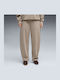 Pantaloni de trening bej