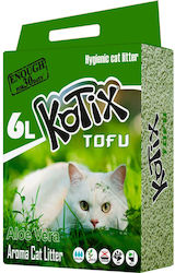 Kotix Nisip Tofu cu Miros Aloe Vera 2.5kg / 6lt Kotix Nisip Tofu cu Miros Aloe Vera 2.5kg / 6lt