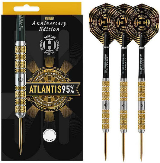 Harrows Atlantis Дартс 95% 50th Atlantis50thanniversaryedition Червени