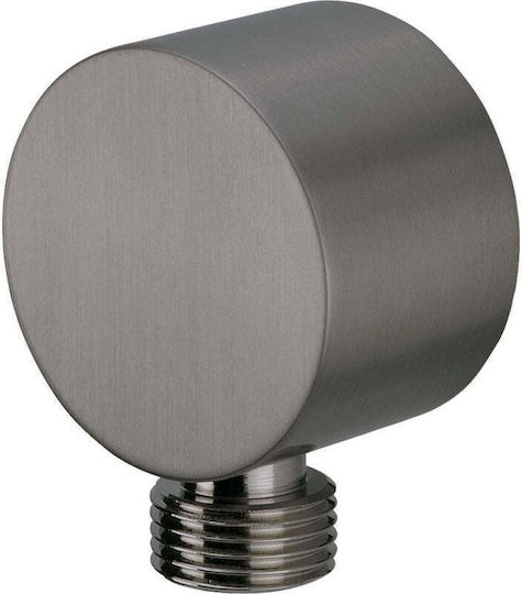Deante Round Corner Plumbing Fitting Connector Chrome