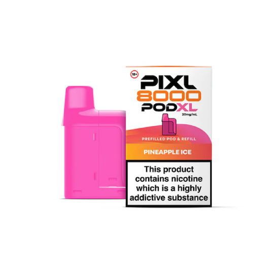 Pixl Pixl Einweg-E-Zigarette Pineapple Ice 20mg Rosa