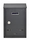 AWTools Пощенска Кутия На Открито Inox В Сив Цвят 35x23x8.5cm