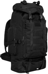 Nils Militärrucksack Schwarz 100lt