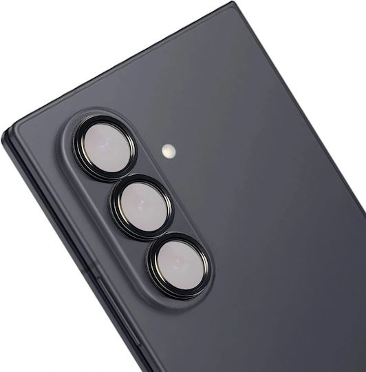 Bizon Закалено стъкло за камера Snap Lens Съвместим със Samsung Galaxy Z Fold 8 Ultra Черен