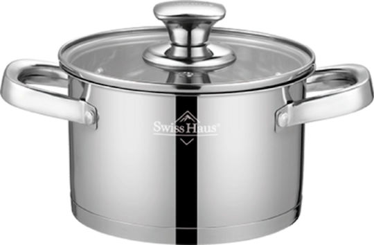 Swiss Haus Oală Adâncă Din Oțel Inoxidabil 6.3lt / 24cm Swiss Haus Oală Adâncă Din Oțel Inoxidabil 6.3lt / 24cm