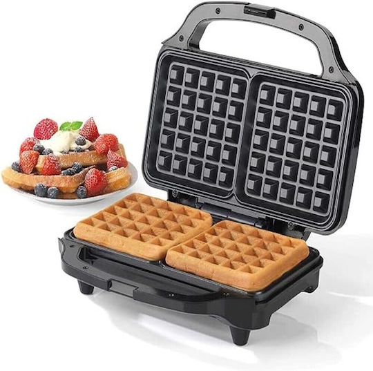 Salter Waffle Maker for Square Waffles 2 Slots 900W