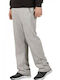 Pantaloni de Trening Gri Deschis Melanj