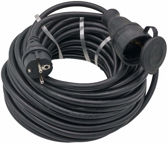 Extension Cable 3x2.5 Mm² 15 M Copper Conductor Plug Socket Protection Cobi Smart