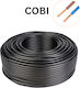 Cablu Electric 2x1.5 Mm² 100 M Negru Flexibil Conductor Cca Izolație Pvc Manson Pvc Myym H05vv-f – Cobi Smart