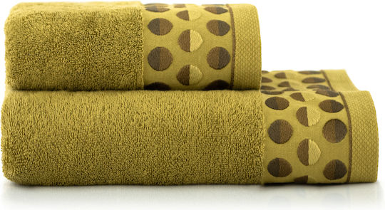 Zwoltex Кърпа За Лице Zen-2 50x90см Маслиненозелена Тегло 450гр/м²