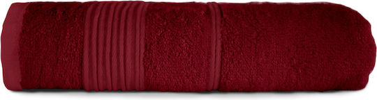 Darymex Darymex Badetuch Gesicht 50x90cm Burgundisch Gewicht 500gr/m²
