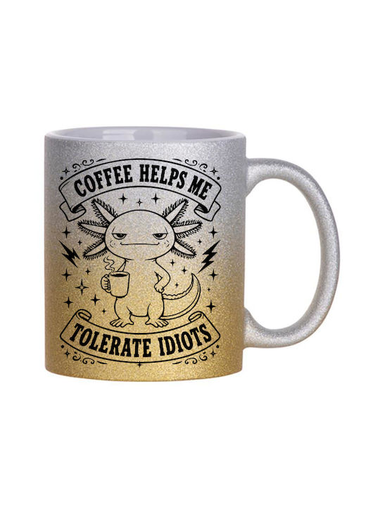 Digital Place Glitter Gold Silver Coffee Helps ...