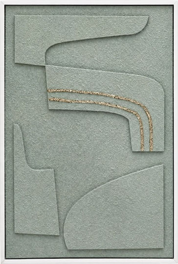 Πίνακας Καμβά "sage Harmony" 42x62x4