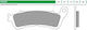 Motorcycle Brake Pads Fd0385bt1 Xlv1000 Varadero Front Newfren F388