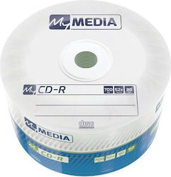 MyMedia 700MB Wrap CD-R Spindel 50 MyMedia 700MB Wrap CD-R Spindel 50