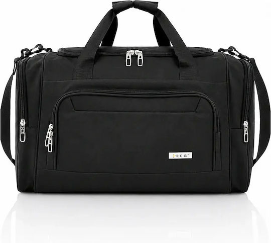 RCM Sack Voyage Black from Artificial Leather 49x25cm