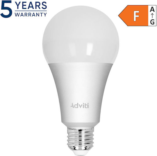 Orno Bec LED 21W Pentru Bază De Bec E27 și Formă A80 Alb Natural