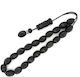 Kompologadiko Worry Beads with 21 Beads Made of Black Horn