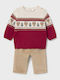 Kids Set with Pants Winter 2 Pieces Red