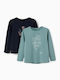 Set Kids Tops Mint Green