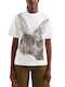 Bluza Damă Tricou Alb