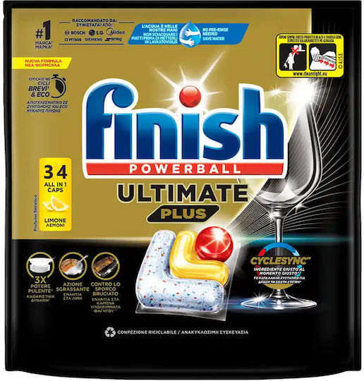 Finish Ultimate Plus All In 1 34 Капсули Плaнтиуи Пиaти