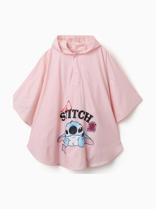 Wasserdichtes Kinder Jacke Lässig Kurze Rosa