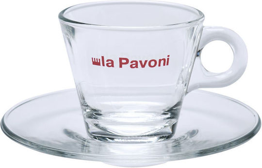 La Pavoni Espresso Cups Porcelain White 6pcs La Pavoni Espresso Cups Porcelain White 6pcs