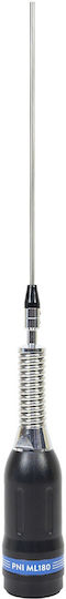 Pni Ml180 Autoantenne Cb Dach 194cm 26-30mhz 1000w Mit Gewinde Ø16mm Ohne Kabel