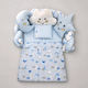 Kamtex Baby Set Pentru Patut Albastru Deschis 7 Bucăți
