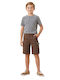 Kinder Shorts & Bermudas Stoff Braun