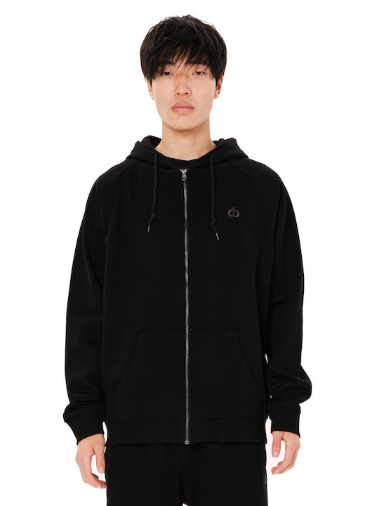Emerson Hooded Cardigan Black
