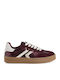 Damentaschen Sneakers Burgundisch Met