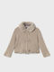 Kinder-Strickjacke Braun Mix
