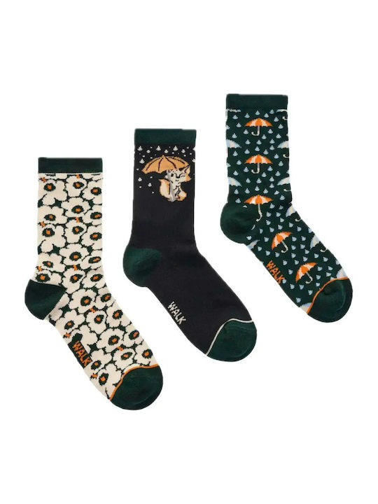 Walk Walk Kinder Socken Mehrfarbige 3er-Pack