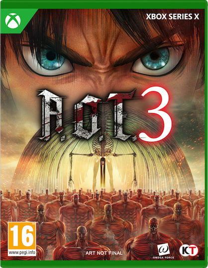 Attack On Titan 3 Игра за XBOX Series X Предварителна поръчка