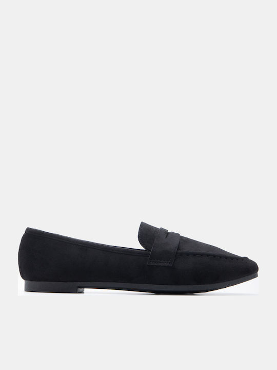 Luigi Women's Loafers in Black Color
