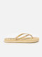 Damen-Flip-Flops - Hausschuhe in Beigen Farbe 0465560004-Beige