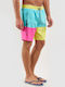 Herren-Bademode Kurze Hosen Hellblau 1065560005-Gelb