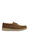 Damen Mokassins aus Leder in Beige Farbe