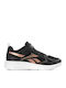 Rush Runner 6.0 Elastic Lace Αθλητικά Παιδικά Παπούτσια Running με Κορδόνια Μαύρα