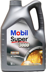 Mobil Super 3000 X1 Ulei Sintetic Auto 5W-40 5lt Mobil Super 3000 X1 Ulei Sintetic Auto 5W-40 5lt