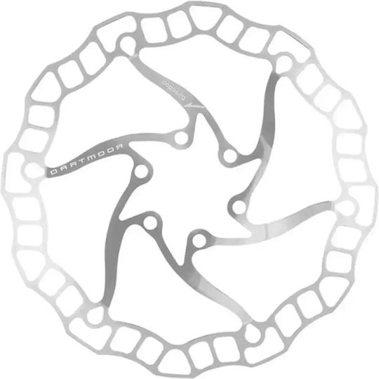 Dartmoor Nano Brake Disc 140 Mm Silver Size 160mm