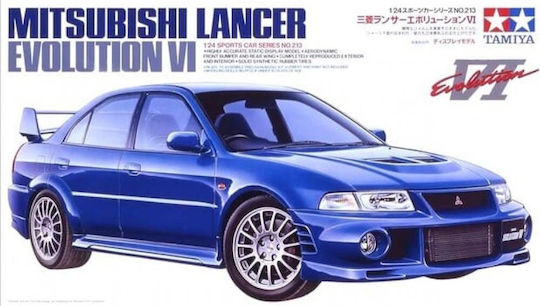 Tamiya Mitsubishi Lancer Evolution Vi 1/24 Комплект За Моделиране