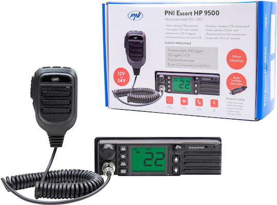 PNI Escort HP 9500 CB-Autokraft 4W mit Monochrom Anzeige
