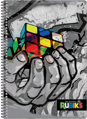 Graffiti Spiral Notebook Ruled B5 2 Subjects (Miscellaneous Designs)