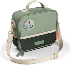 Done by Deer School Insulated Handheld Lunch Bag 4 Litre Green Done by Deer School Insulated Handheld Lunch Bag 4 Litre Green