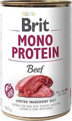 Brit Mono Protein Течна храна за кучета в Консе...